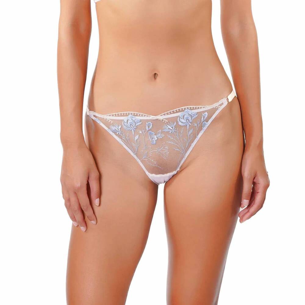 NEW HUIT women's boheme floral bikini in white